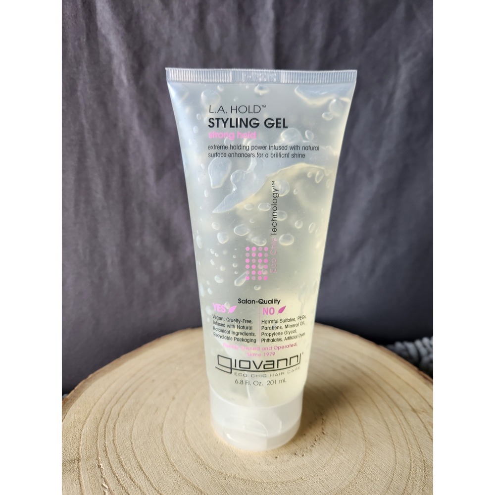 Giovanni L.A. Hold Styling‎ Gel Strong Hold 6.8 Fl Oz Eco Chic Hair Care~NEW